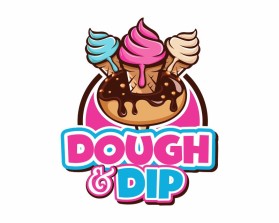 Logo Design Entry 2827477 submitted by alpha-dash to the contest for Dough & Dip run by Rybred