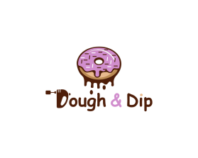 Logo Design Entry 2822802 submitted by wahyu16 to the contest for Dough & Dip run by Rybred