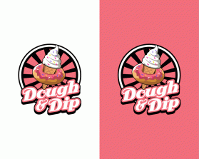 Logo Design Entry 2834832 submitted by khaira to the contest for Dough & Dip run by Rybred