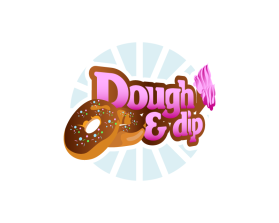 Logo Design Entry 2834758 submitted by Novin to the contest for Dough & Dip run by Rybred