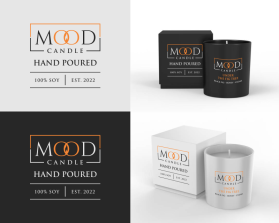 Logo Design entry 2850504 submitted by andsue to the Logo Design for Mood Candle run by cannibal8151!