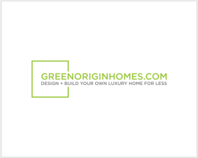 Logo Design Entry 2823863 submitted by Hasbunallah to the contest for www.greenoriginhomes.com run by qlllc