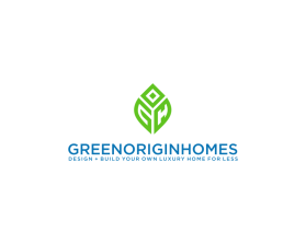 Logo Design Entry 2830835 submitted by stArtDesigns to the contest for www.greenoriginhomes.com run by qlllc