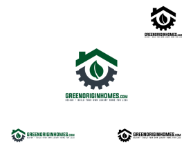 Logo Design Entry 2836700 submitted by Digiti Minimi to the contest for www.greenoriginhomes.com run by qlllc