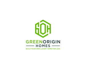 Logo Design Entry 2835888 submitted by rejeky_design to the contest for www.greenoriginhomes.com run by qlllc