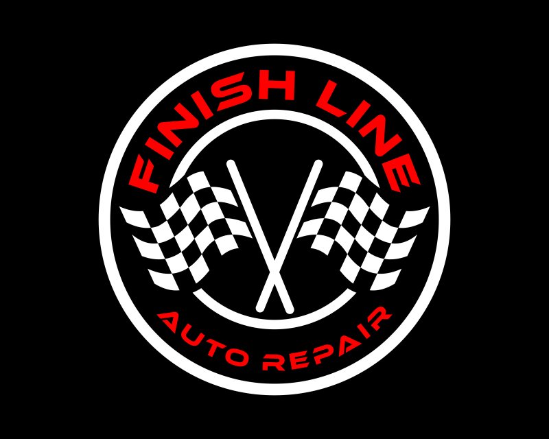 Logo Design entry 2831364 submitted by gembelengan to the Logo Design for Finish Line Auto Repair run by travisburk