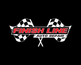 Logo Design entry 2824475 submitted by Ilham Fajri to the Logo Design for Finish Line Auto Repair run by travisburk
