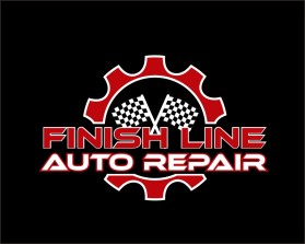 Logo Design entry 2825715 submitted by Ilham Fajri to the Logo Design for Finish Line Auto Repair run by travisburk