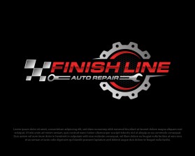Logo Design Entry 2830465 submitted by armanks to the contest for Finish Line Auto Repair run by travisburk