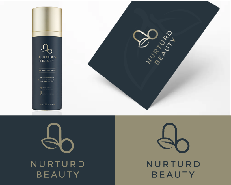 Logo Design entry 2837752 submitted by iStudio.360 to the Logo Design for Nurturd Beauty run by DoubleAye