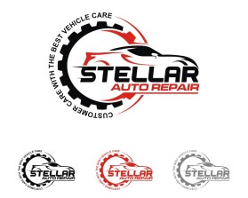 Logo Design Entry 2827271 submitted by alpha-dash to the contest for Stellar Auto Repair run by driveoldschool