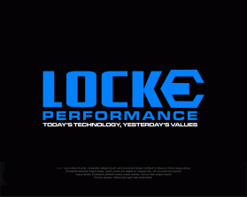 Logo Design Entry 2837956 submitted by khaira to the contest for Locke Performance run by tramer