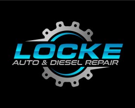 Another design by Shahporan submitted to the Logo Design for Locke Auto & Diesel Repair by tramer