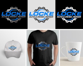 Logo Design entry 2897993 submitted by armanks to the Logo Design for Locke Auto & Diesel Repair run by tramer