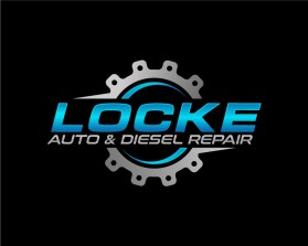 Logo Design entry 2897537 submitted by stArtDesigns to the Logo Design for Locke Auto & Diesel Repair run by tramer