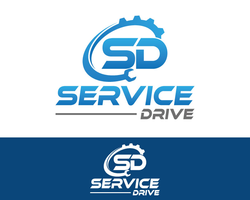 Logo Design entry 2840899 submitted by STROCTOS to the Logo Design for Service Drive run by Truckexpert