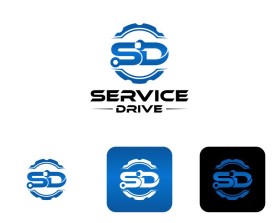 Logo Design Entry 2839136 submitted by nosukar to the contest for Service Drive run by Truckexpert