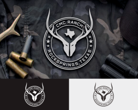 Logo Design entry 2843106 submitted by antler.tackle to the Logo Design for CMC Ranch run by Rebar123