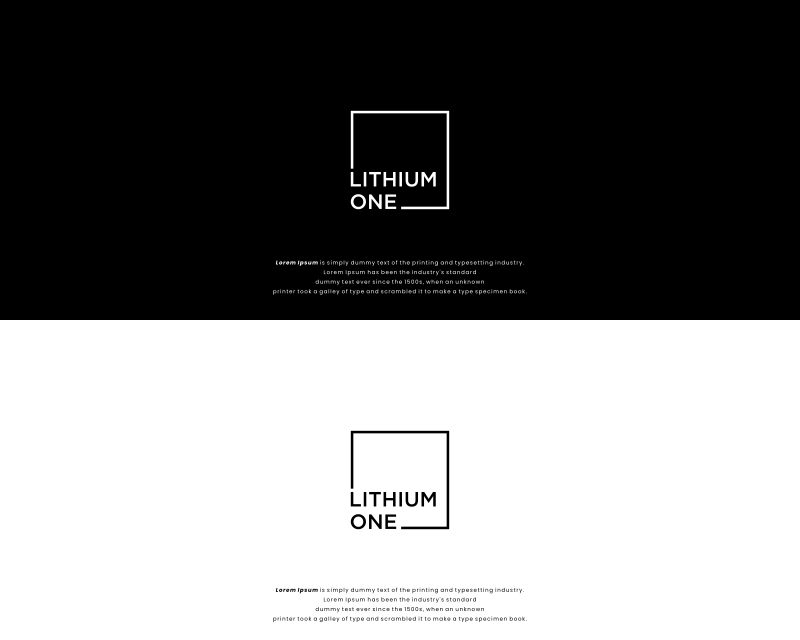 Logo Design entry 2836134 submitted by manaf to the Logo Design for Lithium One run by karlyoliver