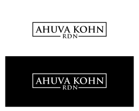 Logo Design Entry 2834394 submitted by SinggihArt to the contest for Ahuva Kohn run by ahuvab95