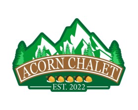 Logo Design Entry 2840799 submitted by marf1890 to the contest for Acorn Chalet run by jeffcorn