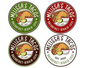 Logo Design entry 2855831 submitted by fahmi hu to the Logo Design for Melissa's Tacos run by doglover