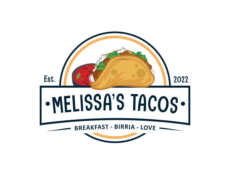 Logo Design entry 2858550 submitted by ej94 to the Logo Design for Melissa's Tacos run by doglover