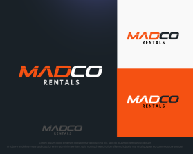 Logo Design entry 2842731 submitted by logoGamerz to the Logo Design for Madco Rentals run by Kodili90