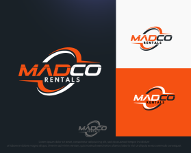 Logo Design entry 2847923 submitted by logoGamerz to the Logo Design for Madco Rentals run by Kodili90