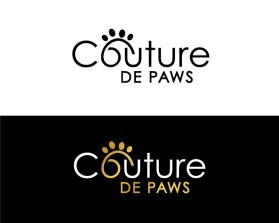 Logo Design entry 2840922 submitted by farahlouaz to the Logo Design for Couture De Paws run by radiantbeauty