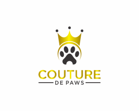 Logo Design Entry 2841320 submitted by ecriesdiyantoe to the contest for Couture De Paws run by radiantbeauty
