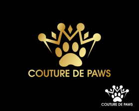 Logo Design Entry 2845037 submitted by MRDesign to the contest for Couture De Paws run by radiantbeauty
