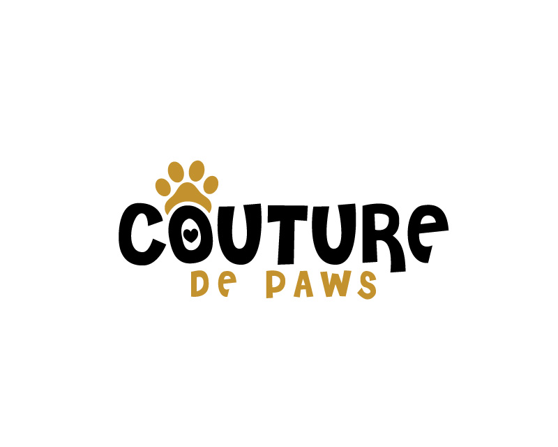 Logo Design entry 2847330 submitted by baharhossain to the Logo Design for Couture De Paws run by radiantbeauty