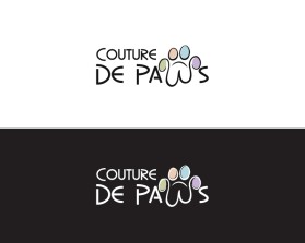 Logo Design Entry 2841975 submitted by paczgraphics to the contest for Couture De Paws run by radiantbeauty