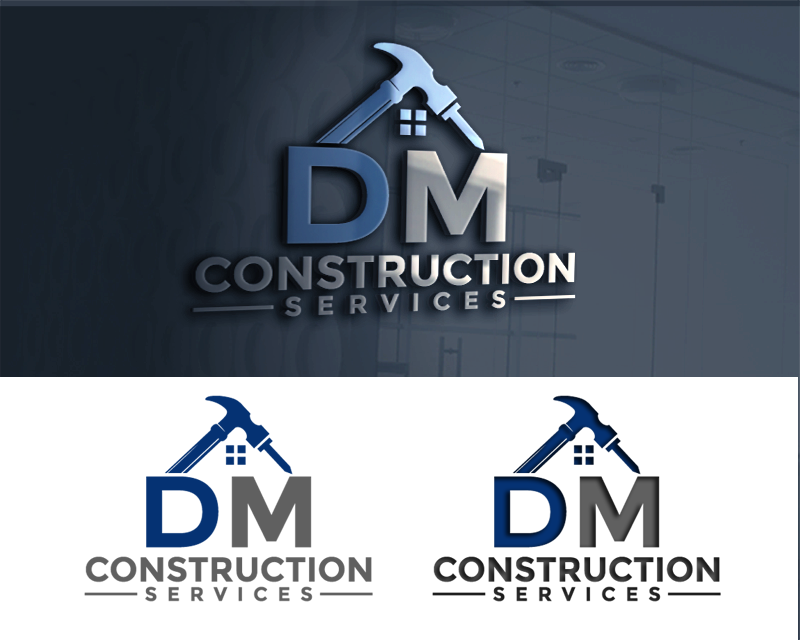 Logo Design entry 2846407 submitted by balsh to the Logo Design for DM Construction Services run by dcandelaria394