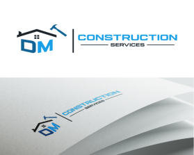 Logo Design Entry 2844779 submitted by Cosmic_Designs to the contest for DM Construction Services run by dcandelaria394