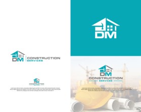 Logo Design entry 2845831 submitted by ecriesdiyantoe to the Logo Design for DM Construction Services run by dcandelaria394