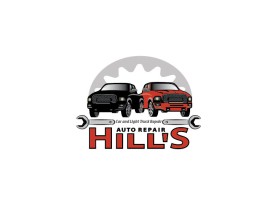 Logo Design Entry 2842715 submitted by Coral to the contest for Hill's Auto Repair run by hillsauto