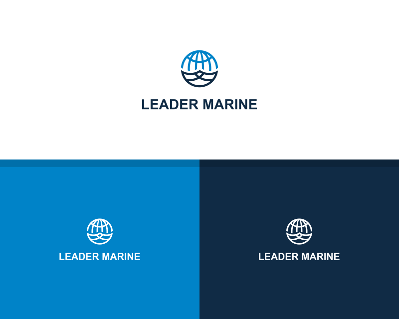 Logo Design entry 2848117 submitted by Nuro to the Logo Design for Leader Marine run by lhalikias