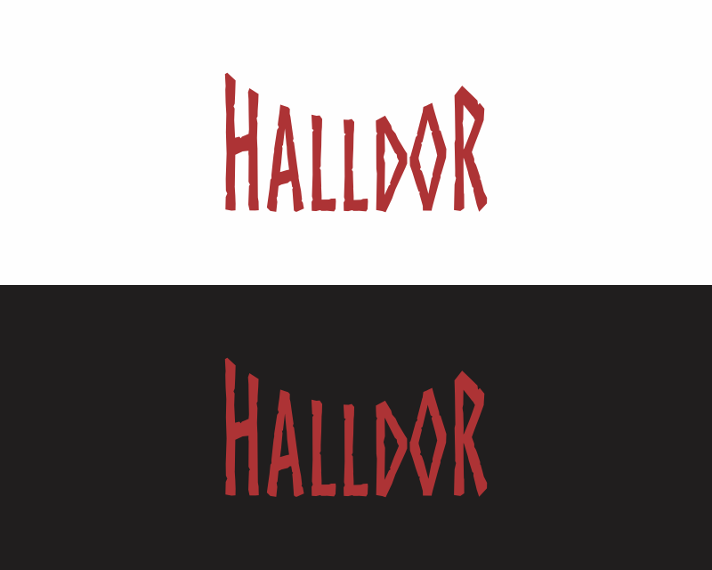 Logo Design entry 2849029 submitted by ecriesdiyantoe to the Logo Design for HALLDOR run by BigRedOx1