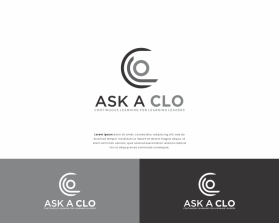 Logo Design entry 2846862 submitted by gEt_wOrk to the Logo Design for Ask a CLO run by franknphd