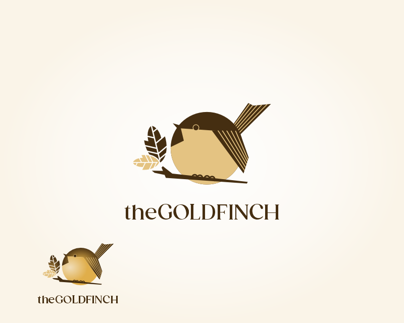 Logo Design entry 2848473 submitted by miledesign to the Logo Design for The Goldfinch run by TanitSakakini