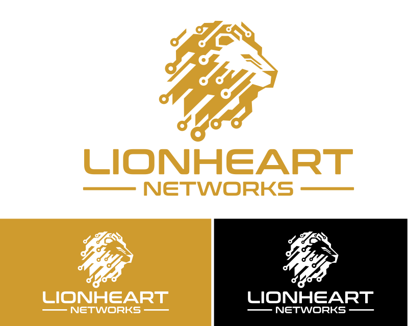 Logo Design entry 2851921 submitted by Erlando to the Logo Design for Lionheart Networks run by jacob_st