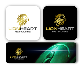 Logo Design entry 2850686 submitted by gEt_wOrk to the Logo Design for Lionheart Networks run by jacob_st
