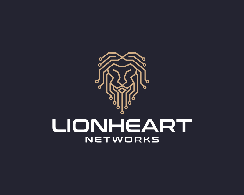 Logo Design entry 2851921 submitted by gEt_wOrk to the Logo Design for Lionheart Networks run by jacob_st