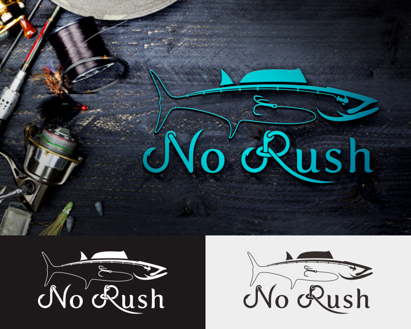 Logo Design entry 2848739 submitted by antler.tackle to the Logo Design for “No Rush” run by Adambomb72