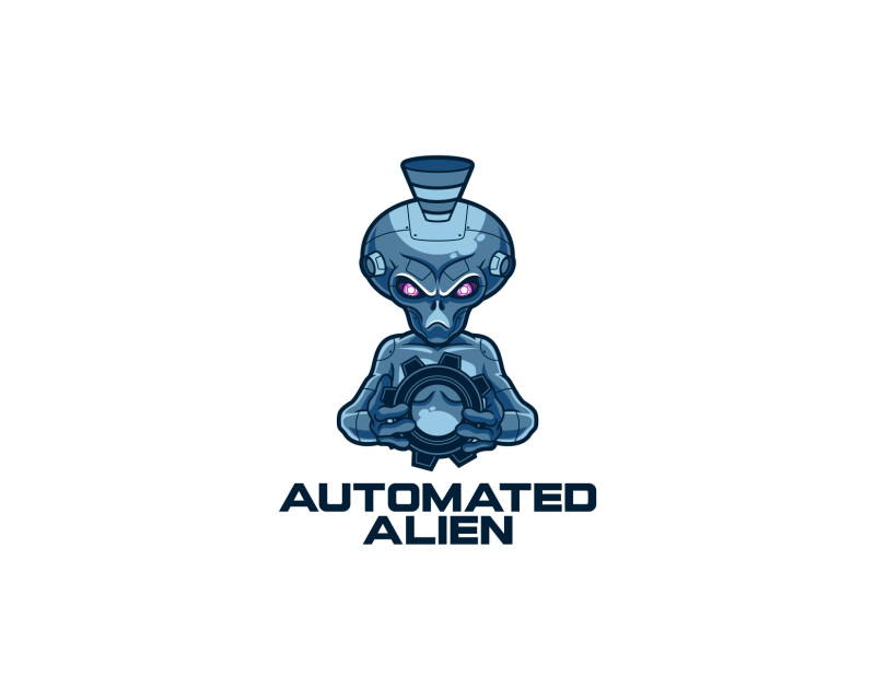 Logo Design entry 2849522 submitted by Digiti Minimi to the Logo Design for Automated Alien run by Automatedalien