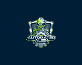 Logo Design entry 2850235 submitted by Digiti Minimi to the Logo Design for Automated Alien run by Automatedalien