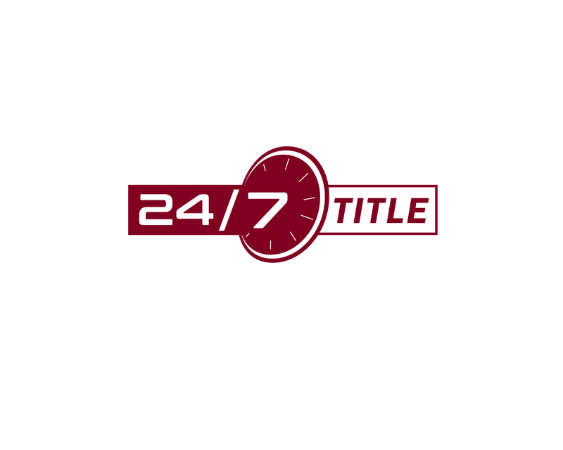 Logo Design entry 2856124 submitted by wongminus to the Logo Design for 24/7 Title run by Jaredt