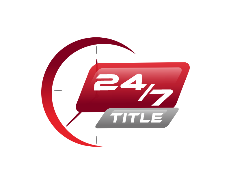 Logo Design entry 2856045 submitted by Kreatip5 to the Logo Design for 24/7 Title run by Jaredt